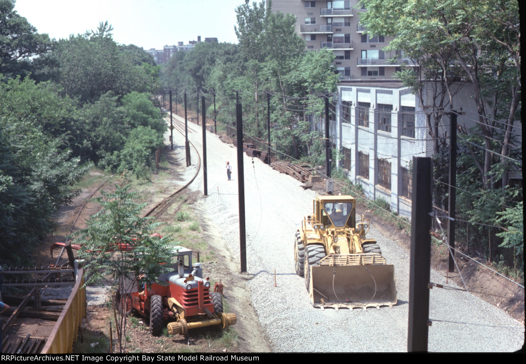 'D' Branch under construction